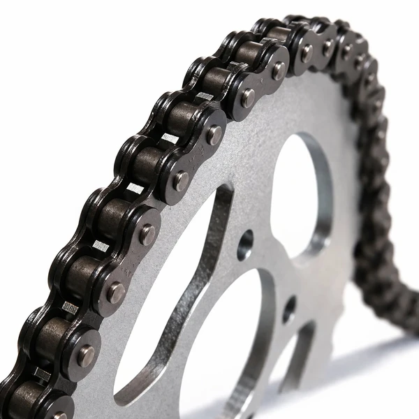 reinforced H-grade motorcycle chain 428H 520H heavier plate gauge higher tensile strength